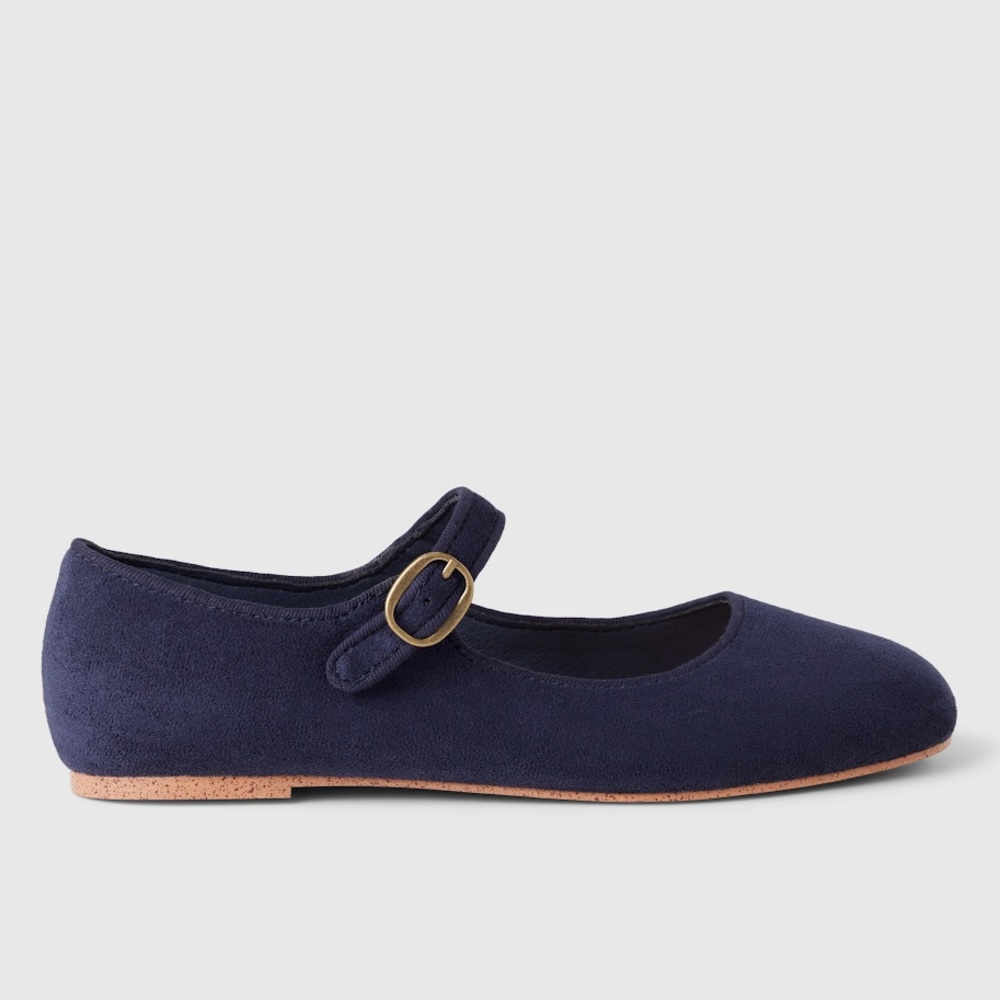 Doen for Gap Dark Blue Mary Jane Flats